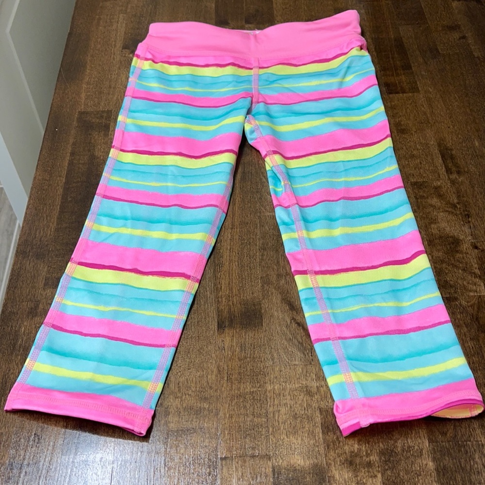 Gymboree Girls Athletic Capri Legging M(7-8) EUC